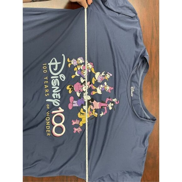 Disney 100 Mickey and Friends Blue Sleepwear Shirt/ Gown Size X-Large - Picture 7 of 11